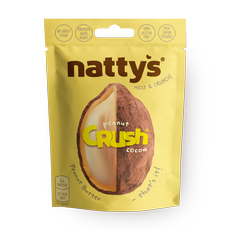 Драже Nattys Crush арахис в арахи­совой пасте и какао