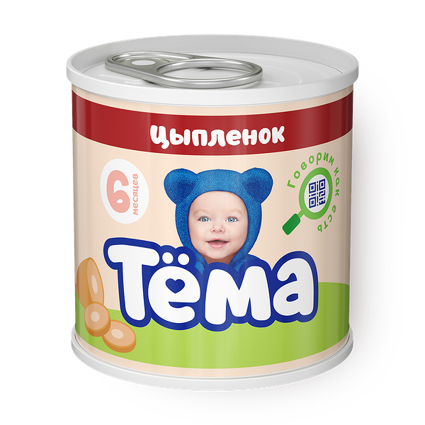 Пюре Тёма цыплё­нок