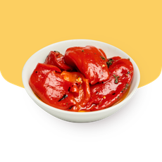 Roasted peppers