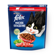 Корм для кошек Felix говяди­на