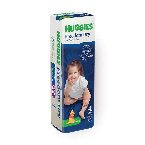 Huggies Freedom Dry diapers Max 4