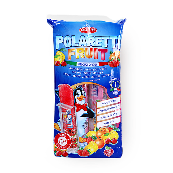 Polaretti - fruit חטיפים נוזליים להקפאה בטעמי פירות