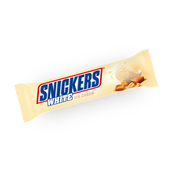 White Snickers Ice Cream XL