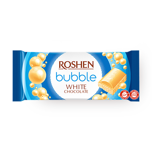 Aerated white chocolate Roshen