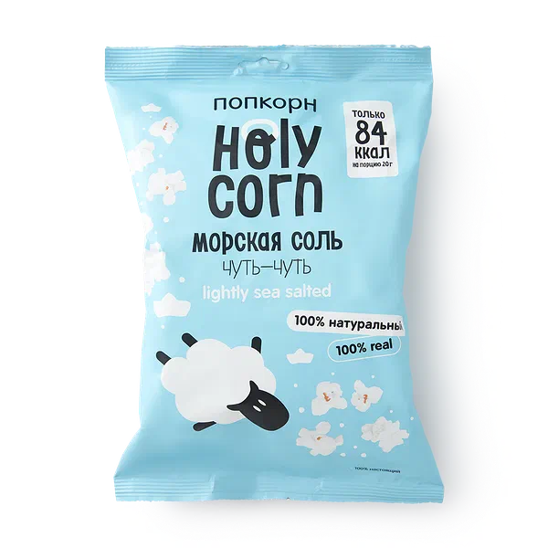 Попкорн сладко-солёный Holy Corn, 80 г — купить с доставкой из Яндекс Лавки
