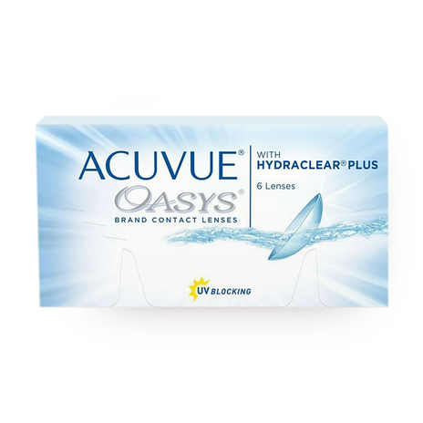 Контактные линзы Acuvue Oasys With Hydraclear Plus R-8.8, D-1.75