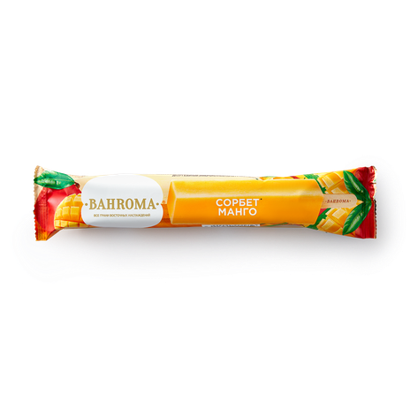 Мороженое сорбет Bahroma манго эскимо