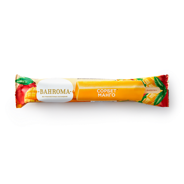 Мороженое сорбет Bahroma манго эскимо