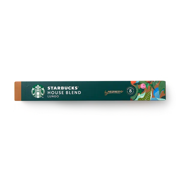 Кофе в капсулах House Blend Lungo Starbucks для Nespresso