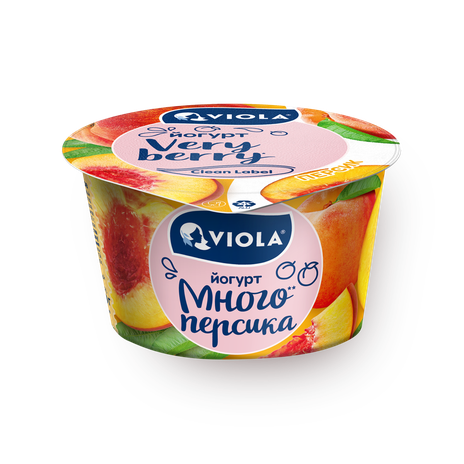 Йогурт Viola персик 2,6%