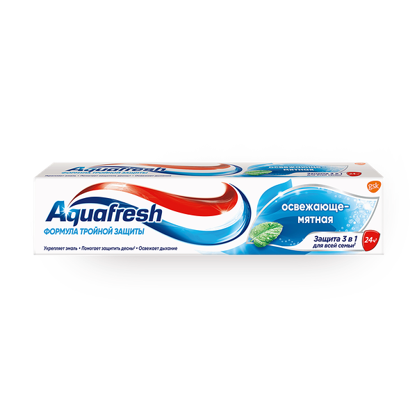 Зубная паста Aquafresh Тройная защита