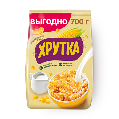 Хлопья кукурузные «Хрутка»