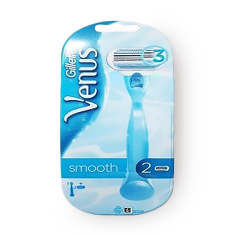 Venus SMOOTH razor for woman + 2 knives
