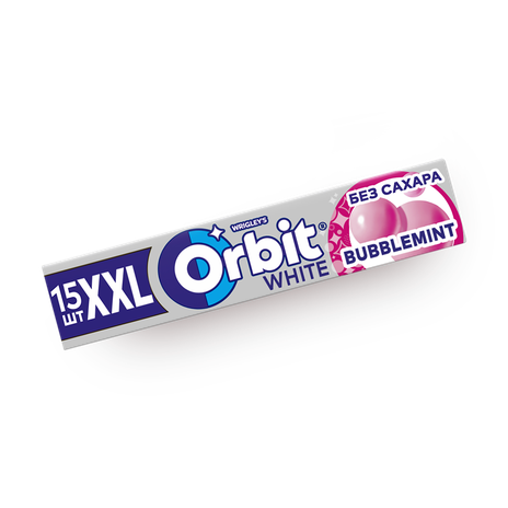 Жевательная резинка Orbit White XXL Bubblemint