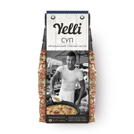 Суп Итальянский Yelli с мелкой пастой