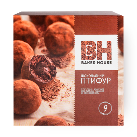 Пирожные Птифур Baker House с трюфельным кремом