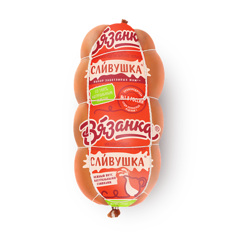 Колбаса Сливушка «Вязанка» варёная, 375 г — купить с доставкой из ...