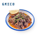 Greek veal liver salad