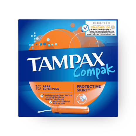Тампоны Tampax Compak Super Plus с аппликатором