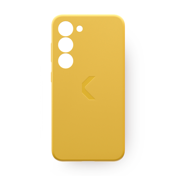 Чехол силиконовый Commo Shield Case для Samsung Galaxy S23 Yellow