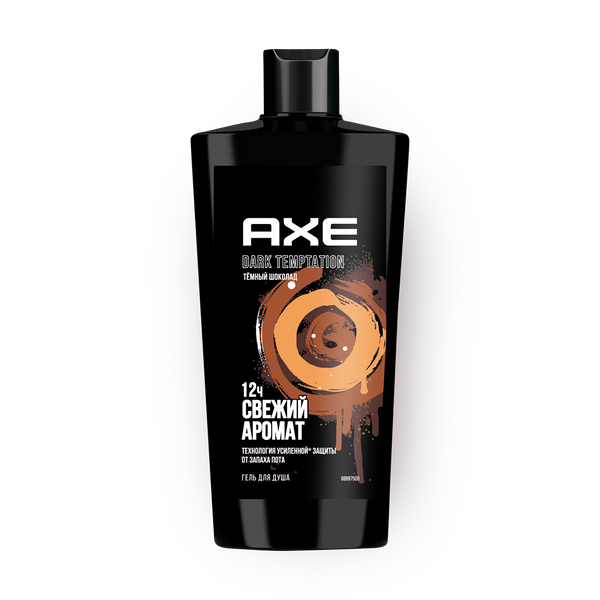 Гель для душа Axe Dark Temptation тёмный шоколад