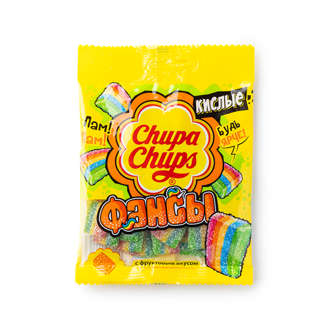 Мармелад жевательный Фансы Chupa Chups кислые