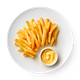 Малая порция Картофель фри с сырным соусом