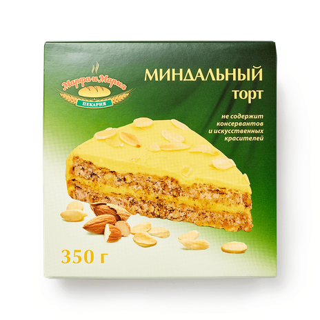 Торт миндальный «Марфа и Мария» замороженный