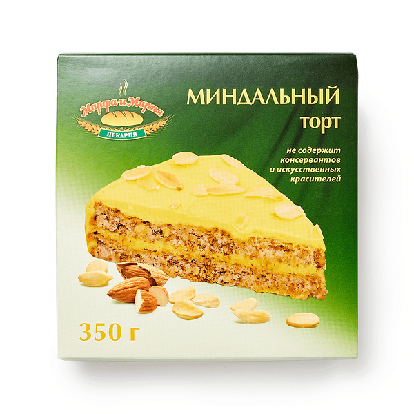 Торт миндаль­ный Марфа и Мария