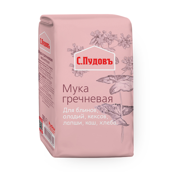 Мука гречневая «С.Пудовъ»