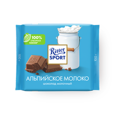 Ritter Sport альпий­ское молоко