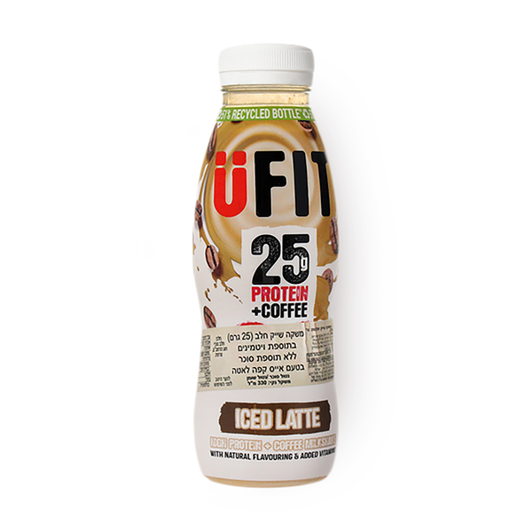 UFIT iced coffee flavored protein drink