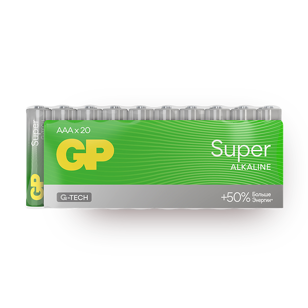 Батарейки GP Super AAA алкалиновые