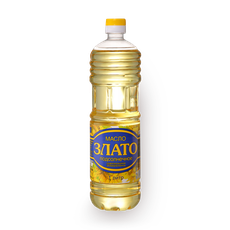Масло подсолнечное «Злато» рафинированное, 1 л — купить с доставкой из ...