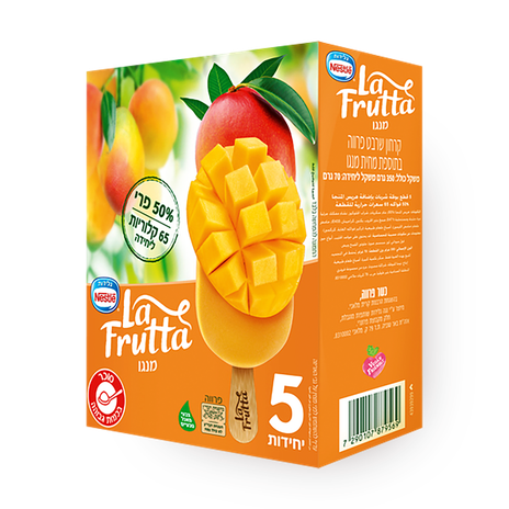 La Feretta Mango Ice Popsicle pack