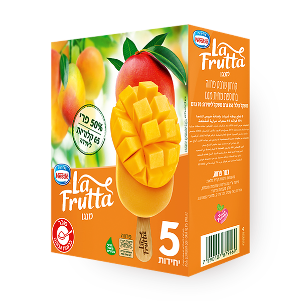 La Feretta Mango Ice Popsicle pack