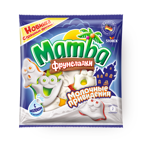 Мармелад жевательный Фрумеладки Молочные привидения Mamba — купить с ...