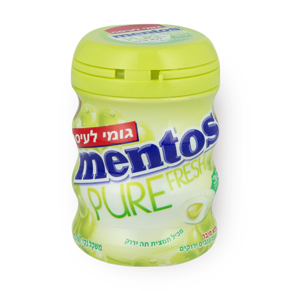 Mentos gum flavored with green grapes