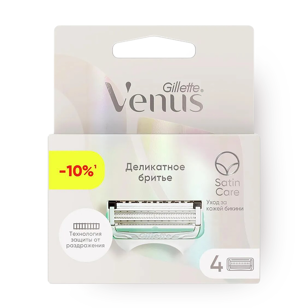 Кассеты для станка Gillette Venus Satin Care