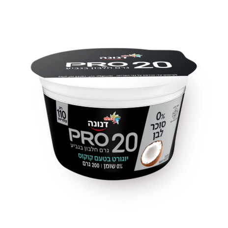 Danone Pro without sugar coconut