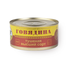 Говядина тушёная Йошкар-Олинский МК высший сорт ГОСТ 325 г — купить с ...