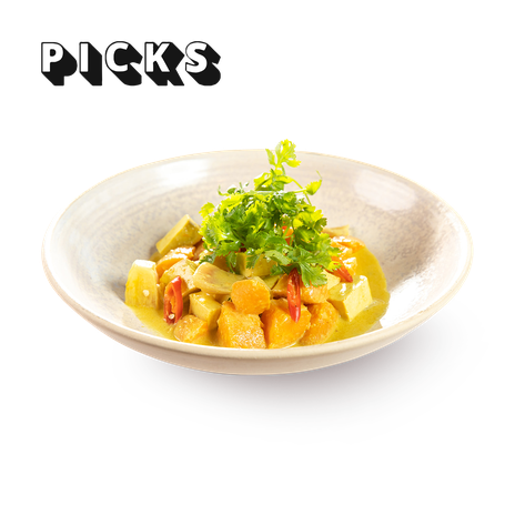 Tofu vegetable Curry - Picks