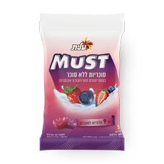 Must Sugar free yogurt with blueberry and strawberry flavor