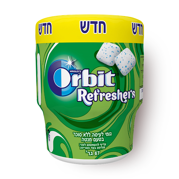 Orbit Refreshers Sugar free spearmint chewing gum