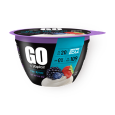 GO Creamy yogurt 0% Berries