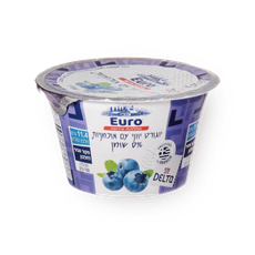 Greek yogurt with blueberries 0%