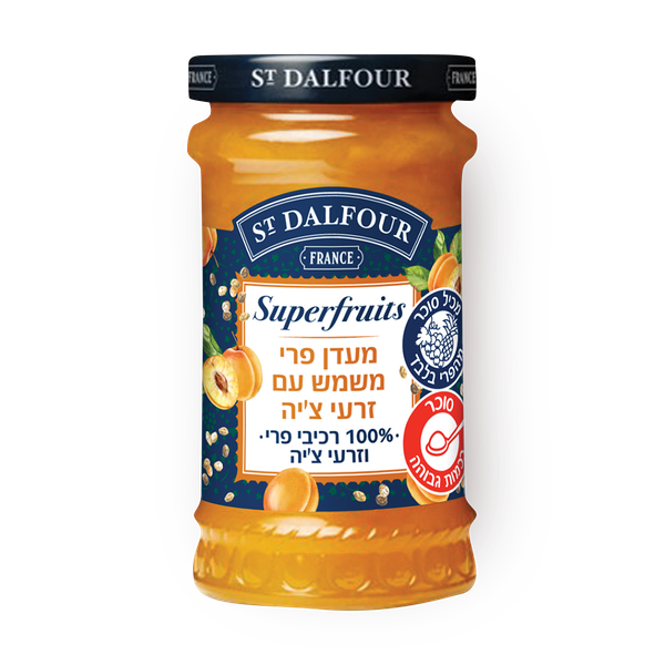 St. Dalfour Superfruits apricot with chia seeds