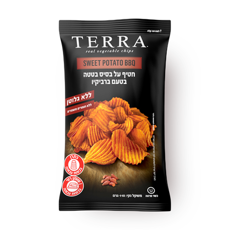 TERRA real vegetable ships Sweet Potato BBQ