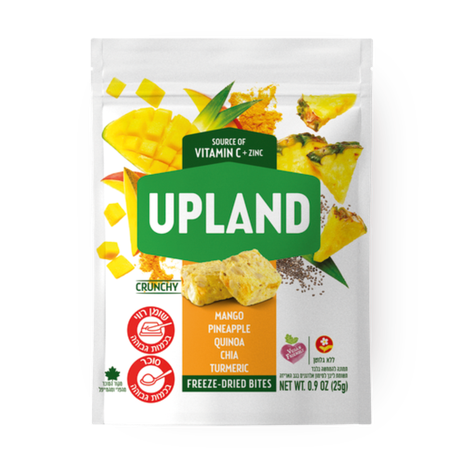 Upland dried mango and pineapple cubes