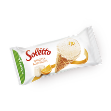 Мороже­ное Soletto рикот­та-апель­син